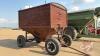 A43 Gravity Hopper Box on 4-Wheel Wagon - 5