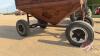 A43 Gravity Hopper Box on 4-Wheel Wagon - 6