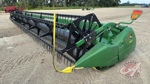 A54 35' John Deere 635F Hydraflex Header, S/N- F725910