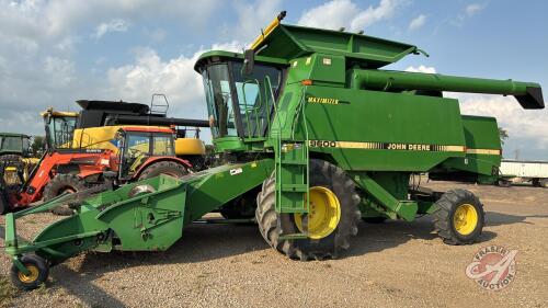 A66 John Deere 9600 Maximizer Combine, S/N 631782, **Key**