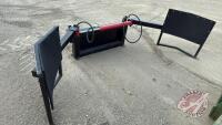 A64 NEW Skid Steer Mount Hydraulic Bale Grabber