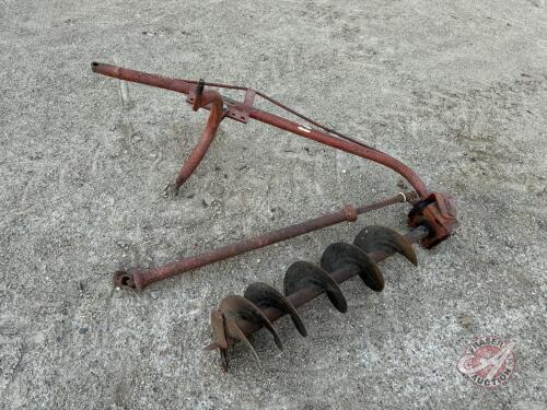 A63 3pt Post Hole Auger
