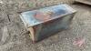 A59 20&rdquo; x 10&rdquo; x 9&rdquo; Metal Stock Water Box - 3