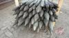 A53 Pallet of Used Treated Fence Posts - 3