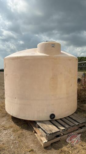 A57 P1700 Imperial gallon Poly Tank (white) B