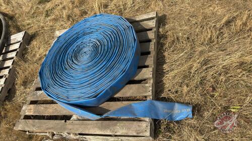 A57 Roll of 3" Blue Discharge Hose