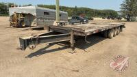 A75 1998 29' Norberts Utility Trailer, VIN#2N9FASC22WG017036, TOD
