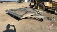 A57 10' Triton XT 2 Place Snowmobile Tilting Trailer, VIN#4TCSS1105EHX52781, TOD, OWNER: Robert Parr, SELLER: FRASER AUCTION SERVICE LTD______________________________________*