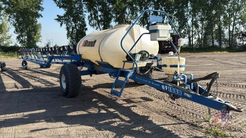 A81 70' Brandt QF1000 PT Sprayer, S/N- 39259