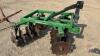 A71 3pt 5' Buhler/FarmKing 3pt Tandem Disc - 3