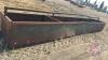 A82 30' Bottomless Feed Bunk - 2