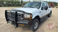 A105 1999 Ford F-350 Superduty Lariat Crew Cab 7.3L Power Stroke Diesel, VIN# 1FTSW31F1XEC73506, Safetied, TOD, **Key**