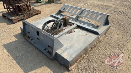 A85 6' Skid Steer Mount Brush Cutter