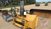 A92 80" Skid Steer Mount Snowblower