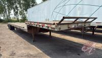 A70 2007 53' Reinke Steel/Aluminum Combo Tandem Axle Step Deck Trailer, VIN#4C6DC482371010635, TOD, OWNER: Iain Deans, SELLER: FRASER AUCTION SERVICE LTD______________________________________*