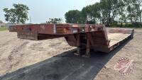 A90 45' Transcript Tandem Axle Double Drop Flat Deck Trailer, No TOD