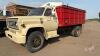 A106 1976 Chev C60 Single Axle Truck, VIN# CCE616V191019, TOD, OWNER: Matt Syrynk, SELLER: FRASER AUCTION SERVICE LTD______________________________________*, **Key** - 2