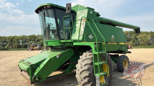 A102 John Deere 9600 Combine, S/N 660826, **Key**