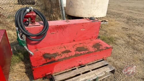 A105 L-Shape Skid Tank
