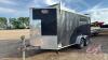 A107 2017 16' V-Nose MaxxCargo Tandem Axle hunting/Fishing Enclosed Trailer, VIN#54GVC14T0H7027320, TOD, OWNER: Stanley Schaworski, SELLER: FRASER AUCTION SERVICE LTD______________________________________*,