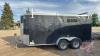 A107 2017 16' V-Nose MaxxCargo Tandem Axle hunting/Fishing Enclosed Trailer, VIN#54GVC14T0H7027320, TOD, OWNER: Stanley Schaworski, SELLER: FRASER AUCTION SERVICE LTD______________________________________*, - 3