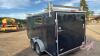 A107 2017 16' V-Nose MaxxCargo Tandem Axle hunting/Fishing Enclosed Trailer, VIN#54GVC14T0H7027320, TOD, OWNER: Stanley Schaworski, SELLER: FRASER AUCTION SERVICE LTD______________________________________*, - 5