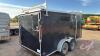 A107 2017 16' V-Nose MaxxCargo Tandem Axle hunting/Fishing Enclosed Trailer, VIN#54GVC14T0H7027320, TOD, OWNER: Stanley Schaworski, SELLER: FRASER AUCTION SERVICE LTD______________________________________*, - 6