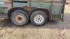A131 1974 16&rsquo; Hale 5th Wheel Tandem Axle Stock Trailer, VIN# J743016 - 2