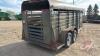 A131 1974 16&rsquo; Hale 5th Wheel Tandem Axle Stock Trailer, VIN# J743016 - 6