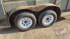 A131 1974 16&rsquo; Hale 5th Wheel Tandem Axle Stock Trailer, VIN# J743016 - 7