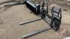 A115 New Skid Steer Mount 48" Pallet Fork - 2