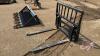 A115 New Skid Steer Mount 48" Pallet Fork - 2