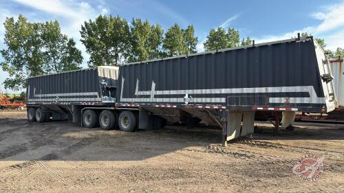 A112 1999 Doepker Super B Grain Trailers, VIN#2DEGBSA32X1011673, VIN#2DEGBSZ2XX1011647, TOD, OWNER: Ellis Grain Farms Ltd., SELLER: FRASER AUCTION SERVICE LTD______________________________________*