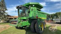 A123 John Deere 9870 STS Bullet Rotor Combine Unit#4, S/N 725456, **Key**