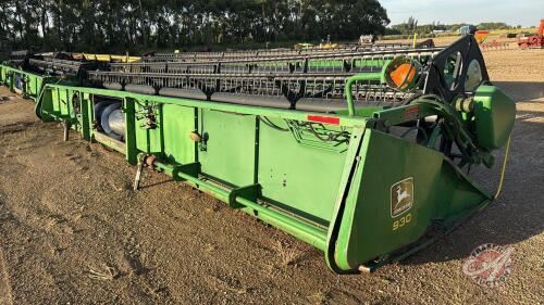 A104 30' 930 John Deere Header, S/N- R677001