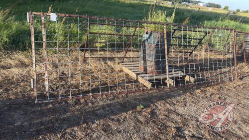 A82 15' Gate with Expanded Wire (C)