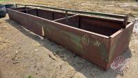A82 24' Bottomless Feed Bunk (B)