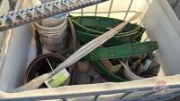 A130 Tote of Assorted John Deere Combine Parts for S-Series