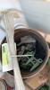 A130 Tote of Assorted John Deere Combine Parts for S-Series - 4