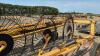 A146 14 Wheel Buhler/Inland Hydraulic V-Rake - 5