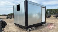 A93 13'x9' Metal Storage Shed, **Key**