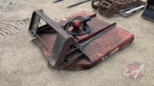 A124 5' Skid Steer Mount Rotary Mower