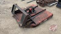 A124 5' Skid Steer Mount Rotary Mower