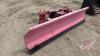 A124 8' TMG Skid Steer Mount Blade with Hydraulic Angle - 2