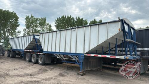 A95 1993 Lode King Super B Grain Trailers, Safetied, VIN#2LDT3121PA004531, VIN# 2L9DT2839PA004530, TODS, OWNER: Derek A Froese, SELLER: FRASER AUCTION SERVICE LTD______________________________________*, OWNER: Derek A Froese, SELLER: FRASER AUCTION SER