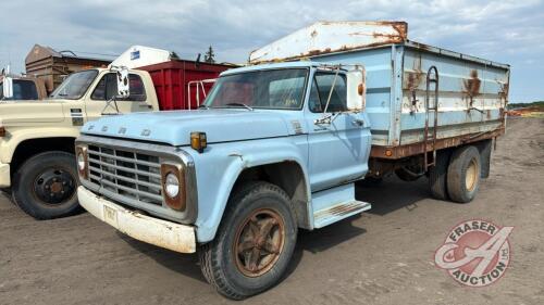A141 1979 Ford Grain Truck, VIN#F60CCEH3792, TOD, **Key**