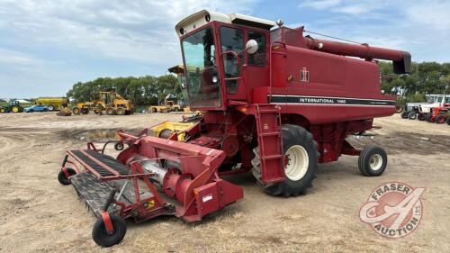 A135 International 1460 Combine, S/N- 025579, **Key**