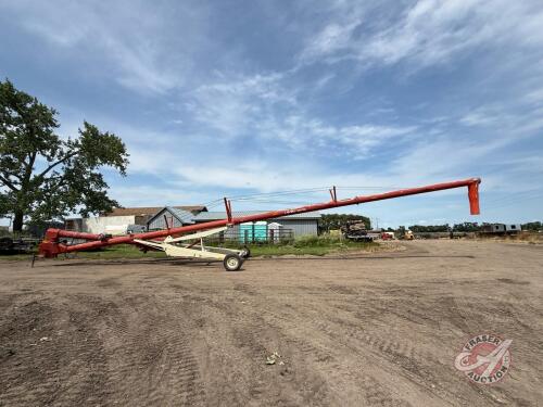 A128 Buhler/ Farm King 1370 PTO Swing Hopper Auger, S/N 21900372