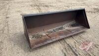 A85 7' Loader Mount Smooth Edge Bucket