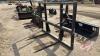 A85 Buhler/Allied Loader Mount 4-Prong Bale Fork - 2